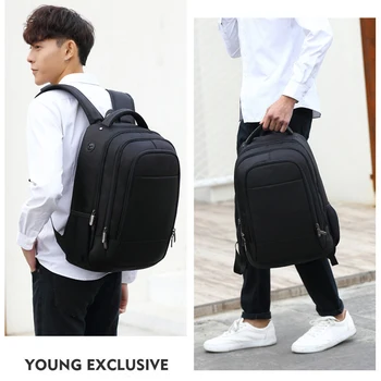 

2020 Men Travel Backpack Large Capacity Luxury Male Mochila Back Brand Fashion Bags USB Charging 15.6" Laptop Backpack