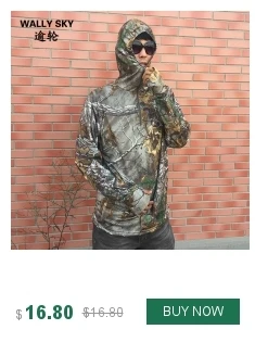 Весенне-осенняя бионическая футболка с длинными рукавами, камуфляжная одежда, Охотничья рубашка с капюшоном, одежда с капюшоном, одежда для рыбалки, толстовка с капюшоном