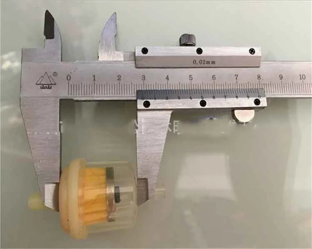 Универсальный мотоциклетный мини маленький двигатель встроенный Carb фильтр топливного газа подходит для двигателя мотоцикла встроенный 1/" 6 мм для скутера мотоцикла