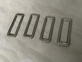 

For TOYOTA VOXY R80 2018 2019 ABS Chrome piano black Rear Roof Air Confitioner AC Vent Frame Cover Trim