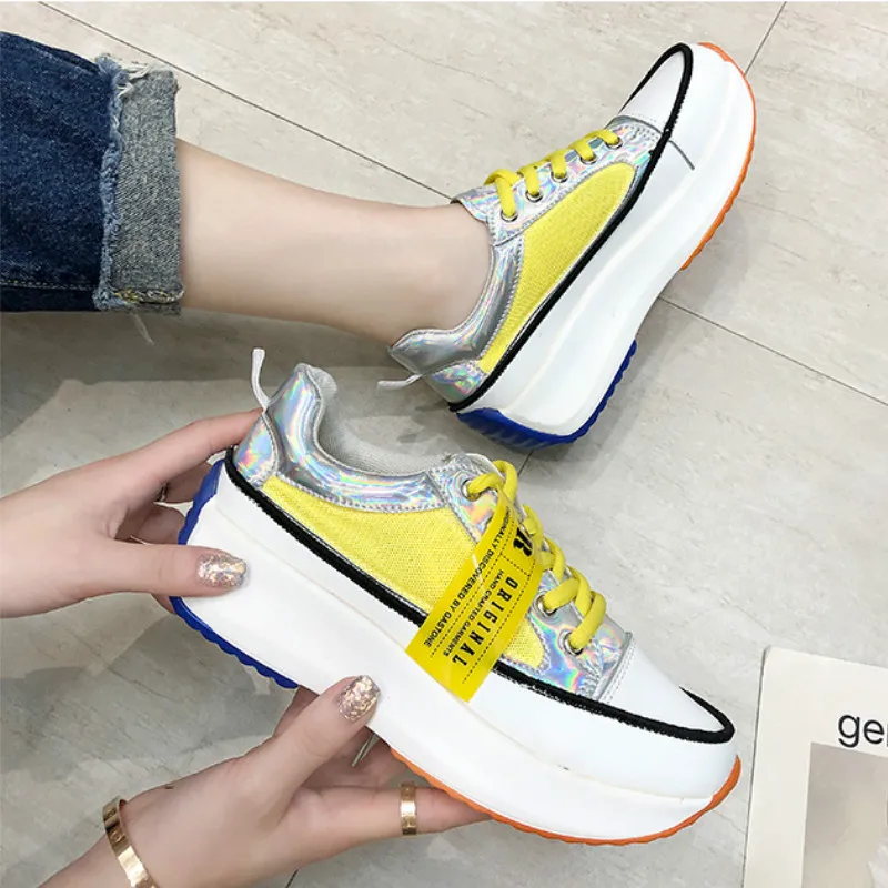 

Women Shoes Fashion Sneakers for Women Trainers Platform Shoes Women Sneakers Mesh Breathable Casual Shoes zapatos de mujer