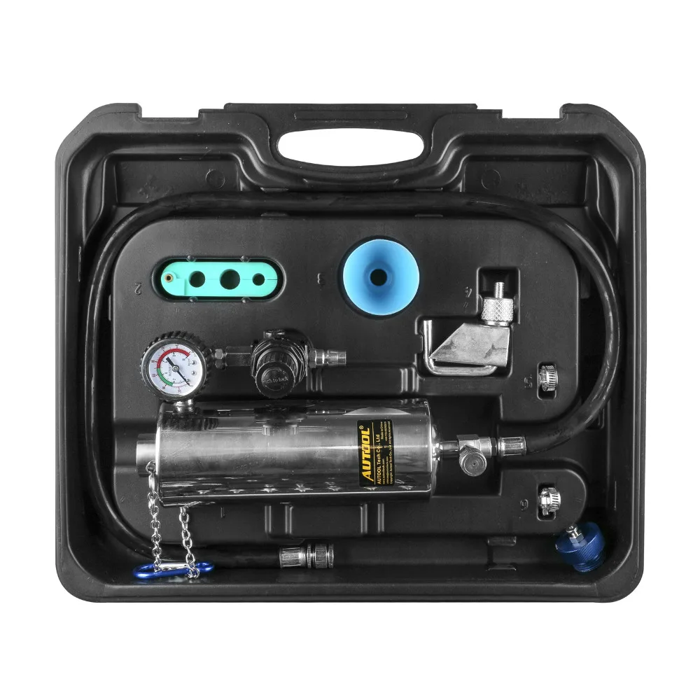  C100 Auto Fuel Injector Cleaner Tester Machine Car Fuel System Washing Non-Dismantle Fit For USA EU