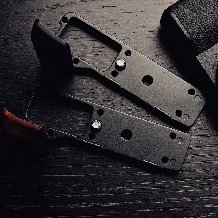 Original Quick Release L Plate / L Bracket Aluminum Base Wooden Woody  Hand Grip Holder Fit For GR 3 Series