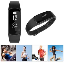 Newest Bluetooth 4.0 outdoor Sports Heart Rate Monitor Smart Wristband Pedometer Fitness Tracker Bracelet For Android 4.3 iOS 7