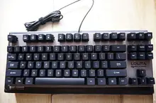 Gaming Mechanical Keyboard NOPPOO lolita Spyder 87 Layout USB Kailh MX Blue/Black/Brown/Red Switches Anti-ghost N Key Rollover(China (Mainland))