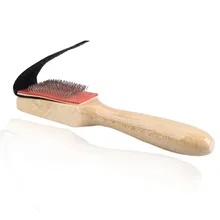 Best Price Men Women Wood Suede Sole Wire Shoe Brush Shoe Cleaners For Dance Shoes Cleaning Brushes