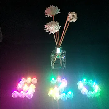 

20/50/100PCS Mini Round Ball LED Balloon Light Valentine's Day Flash Lamps for Christmas Halloween Wedding Party Decoration