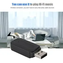 Портативный BT-163 USB беспроводной аудио Bluetooth ресивер/Bluetooth адаптер USB Bluetooth аудио Музыка плеер