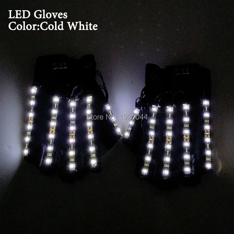 Дизайн, 1 пара(= 2 шт.), светодиодный перчатки, принадлежности для танцевальной вечеринки, питание от 1-23 а батареи, яркий светодиодный светильник, перчатки, вечерние принадлежности