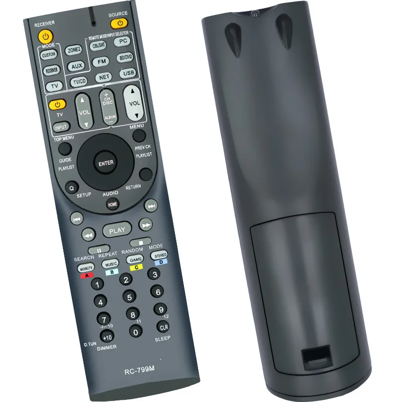 

New Replacement Remote Control For Onkyo TX-SR608 HT-S5700 HT-T340S HT-SR304E TX-SR703B TX-NR747 AV A/V Receiver