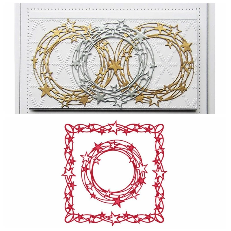 

Mixed Square Frame Metal Cutting Dies Stencils For DIY Scrapbooking Decorative Embossing Suit Paper Card Die Cutting Template