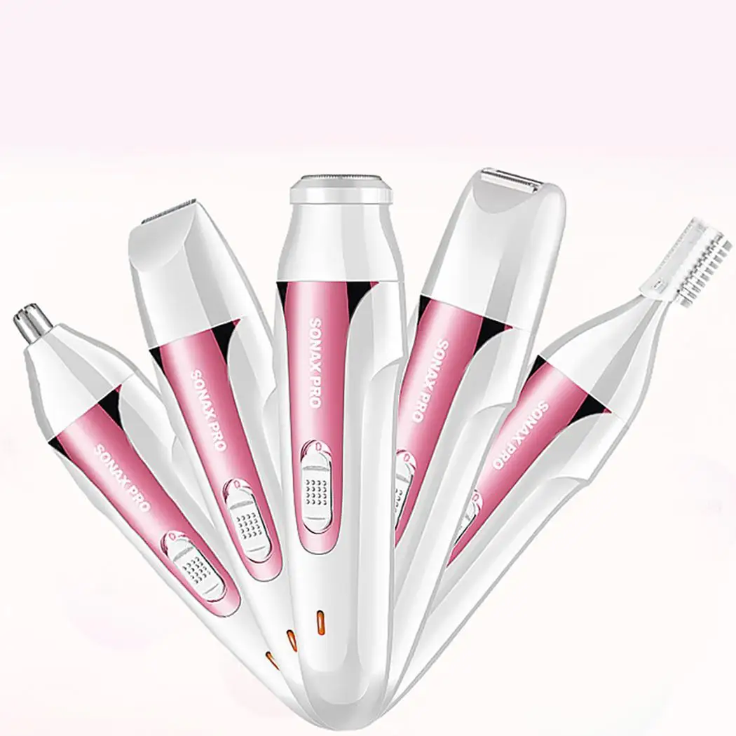 

Multifunctional Electric Epilator USB Rechargeable Shaving Trimmer Women Hair Removal Tool Home Travel Portable Female Razor