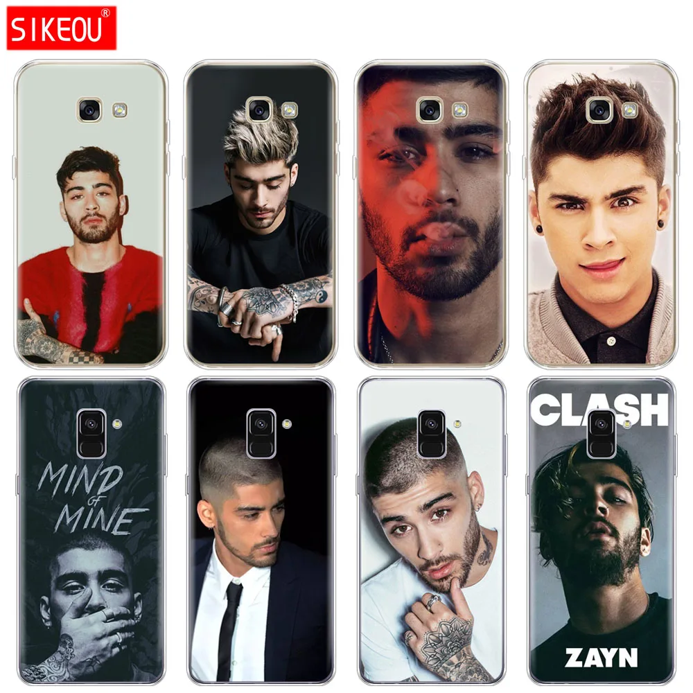 Силиконовый чехол для телефона Samsung Galaxy A8 2018 A3 A310 A5 A510 A7 2016 2017 One Direction Zayn