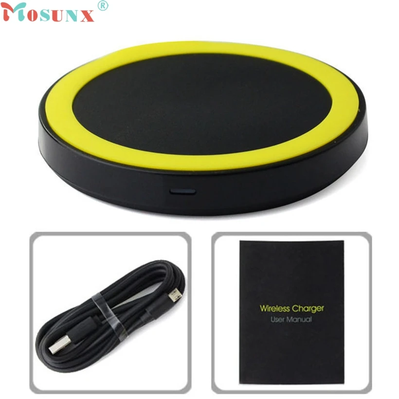 

Mosunx Factory Price New Qi Wireless Power Charger for iPhone for Galaxy S3 S4 Note2 for Nexus 0412 drop shipping