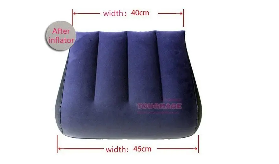 High quality Toughage Inflatable Sex Pillow Positions Adult Sex Sofa Bed Cushion Triangle Wedge Pad Sofa