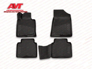 

Floor mats for Hyundai Creta 2016- 4 pcs rubber rugs non slip rubber interior car styling accessories
