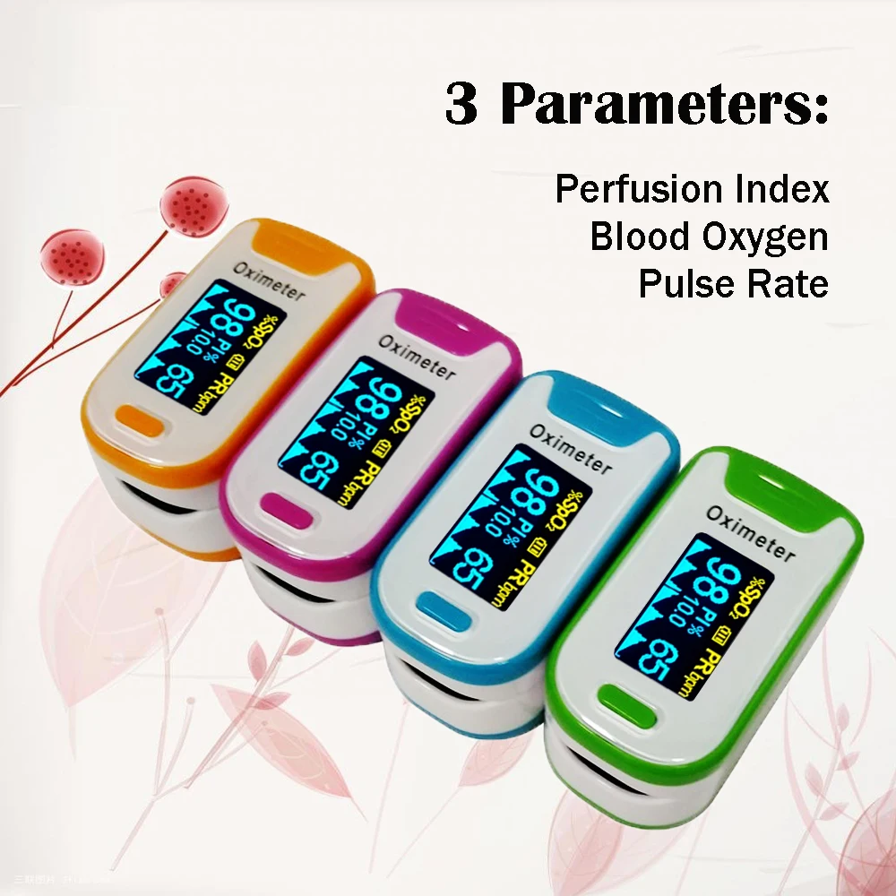 

CE ISO approved OLED 3 Parameters SPO2 PR PI pulsioximetro pulse Oximeter Oximetro De Dedo Pulse Oximeter Blood Saturometro
