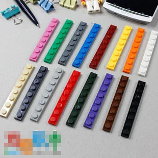

Elements Brick Parts 3460 Plate 1x8 Classic Piece Building Block Toy Accessory Bricklink 052
