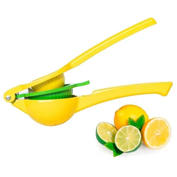 

Lemon Squeezer Juicer Double Layers Aluminium Alloy Orange Fruit Hand Press Manual Squeezer Juicer