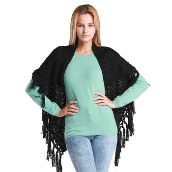 

Fashion Scarves Women Brand Women Scarf Designer Triangle Tassel Knitting Big Scarf Foulard Femme Bufanda