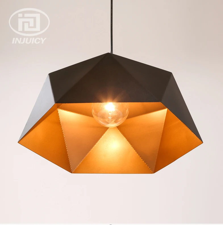 Лофт скандинавский Железный ромбовидный Промышленный Эдисон Droplight креативный