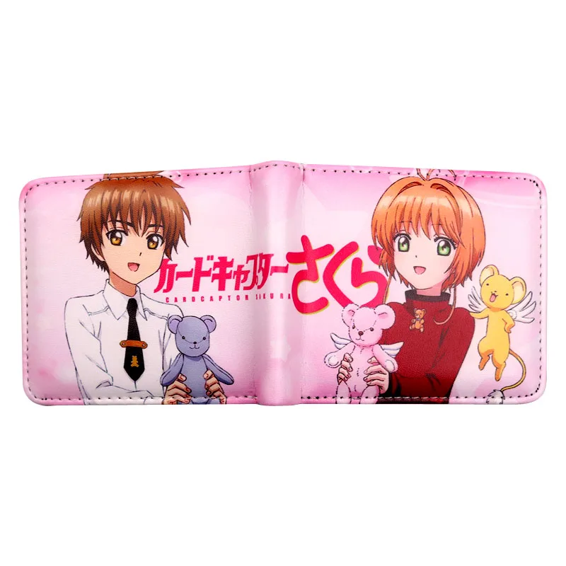 Cardcaptor Сакура кошелек аниме девушка розовый с карманом для монет|purse pink|cardcaptor sakura