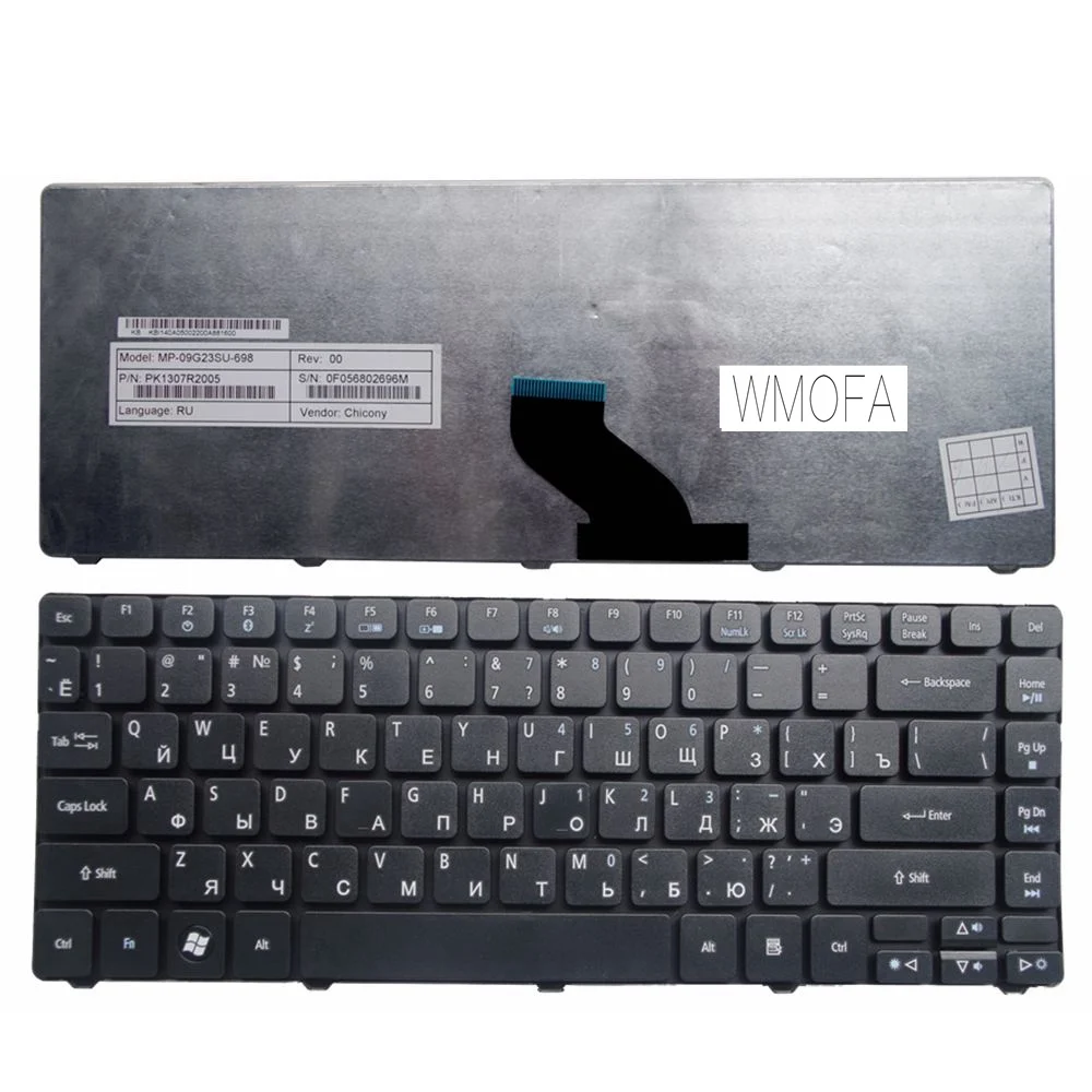 Русская новая клавиатура для Acer 4733 4733Z 4735 4736 4736G 4535g 4736Z 4738 4738G 4738z 4810 4810T 4820T 4935 4350 4350G