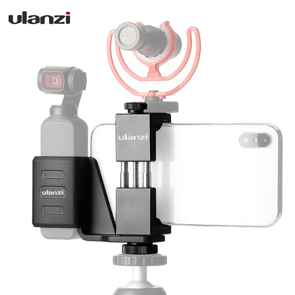 Держатель для смартфона Ulanzi с фиксированной подставкой DJI OSMO Pocket держателем