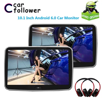 

Car Monitor Android 6.0 10.1 Inch HD 1080P Touch Screens For Car With WIFI/USB/SD/Bluetooth/FM Transmitter/Speaker MP5 Player