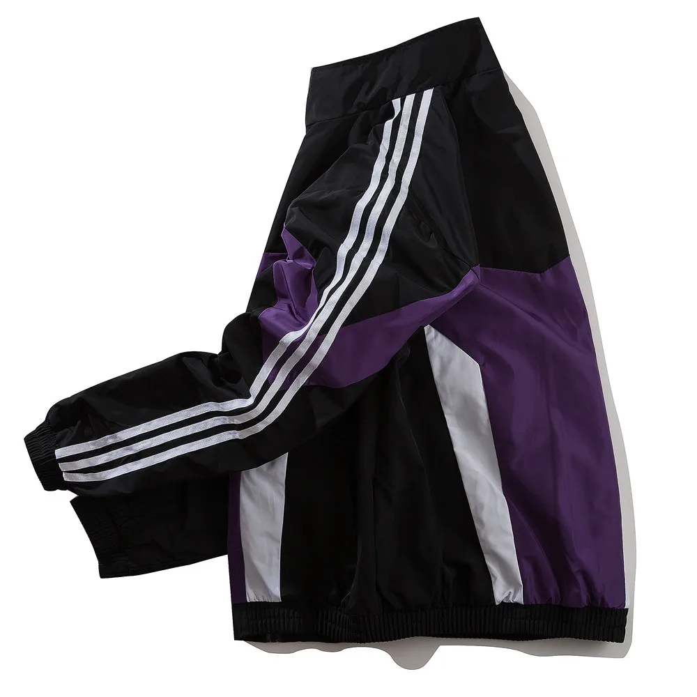 OSCN7 Hip Hop Contrast Color Jackets Men 2019 New Streetwear Loose Casual Women Windbreaker Jackets Varsity Bomber Coat 985 OSCN7 Hip Hop Contrast Color Jackets Men 2019 New Streetwear Loose Casual Women Windbreaker Jackets Varsity Bomber Coat 985