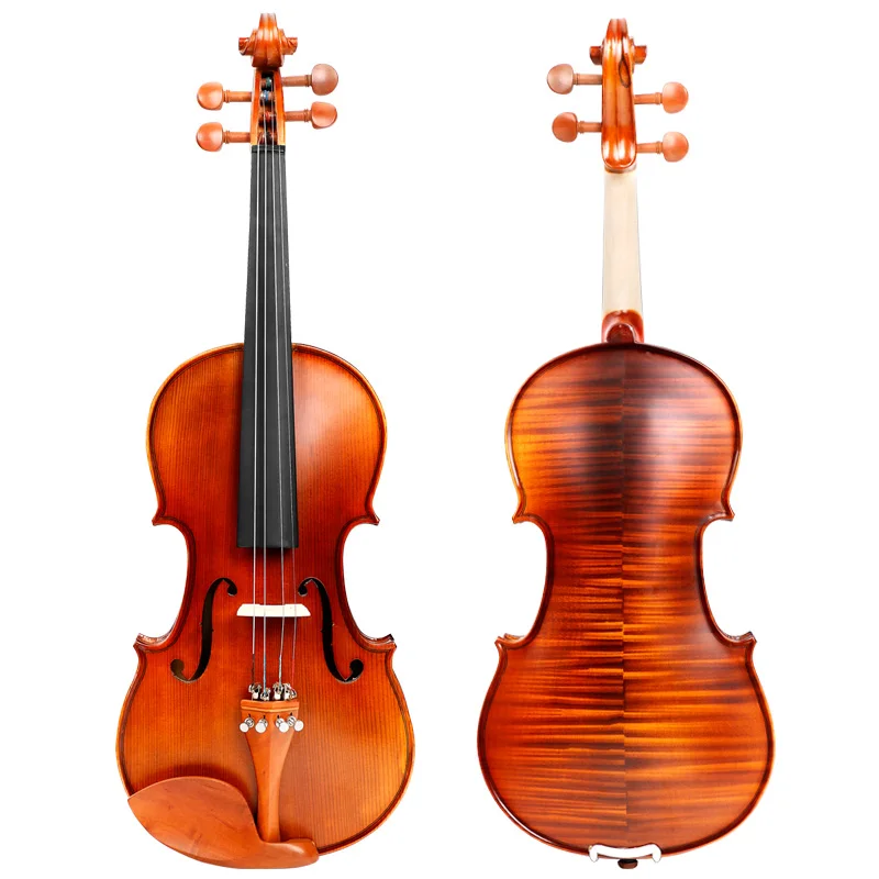 

Bullfighter Professional Performance 4/4 3/4 Violin Handmade Pinus Bungeana Wood Violin Italian Craft Grading Violin