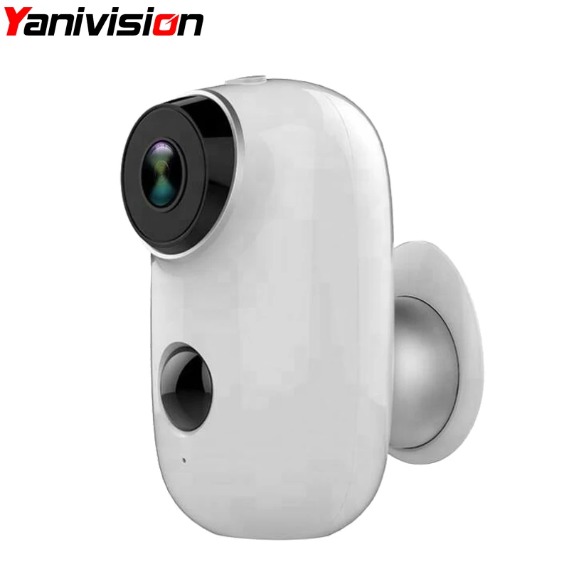 

Wire-Free Wireless Battery IP Camera 720P HD Weatherproof Outdoor IP65 Home Security P2P PIR WiFi Camera with Battery IP Camera