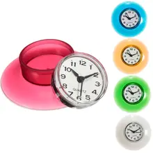 

Nordic Magnetic Suction Wall Clock Watch Shower Waterproof Mirror Timer Sucker Bathroom