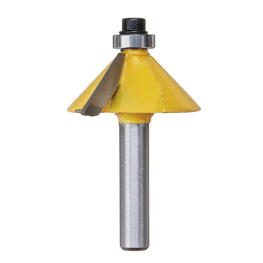 

12 Pcs 1/4 Inch Router Bits Set Shank Tungsten Carbide Tip Woodworking Power Cutter _WK