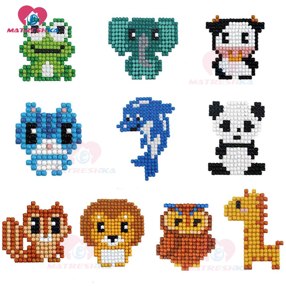 

DIY Patterns Diamond Embroidery Princess 5D Diamond Painting For kids Round Cartoon Sticker owl Double Sided Sticker Christmas