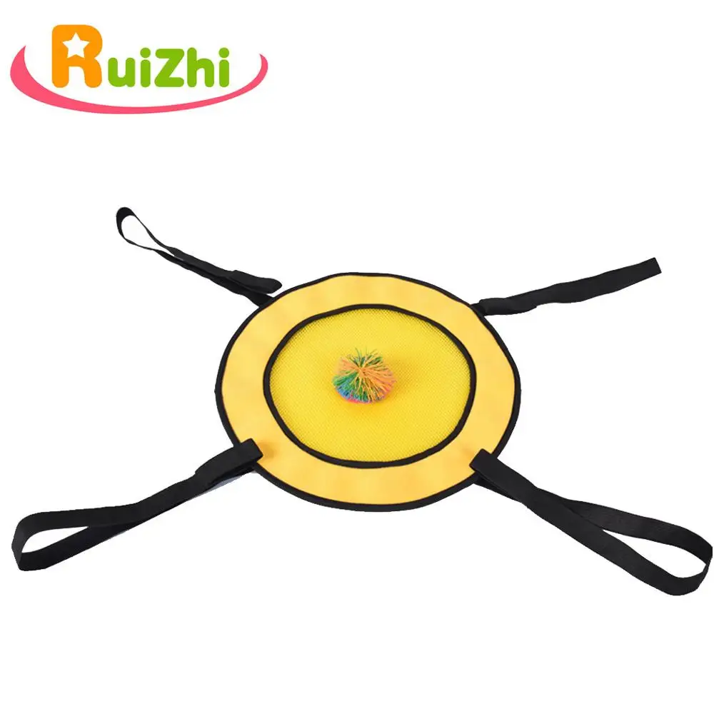 

Double Throw Ball Elastic Ball Team Game Kindergarten Interactive Activities Toy Children Outdoor Sports Toys for Kids RZ1025