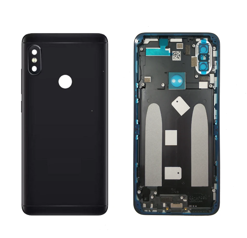 Чехол для Xiaomi Mi A2, задняя крышка, задняя металлическая дверь, корпус для Xiaomi Mi 6X, держатель лотка для карт, запасные части для ремонта