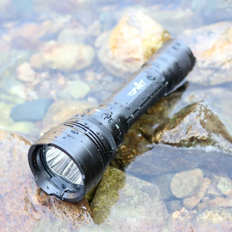 

1pcs New Flashlight 3600 Lumens T5 Led Adjustable Torch Lamp Penlight Waterproof For Outdoor