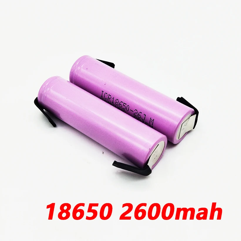 

New 100% Original Liitokala 18650 2600mAh battery ICR18650-26FM Li-ion 3.7 V rechargeable battery