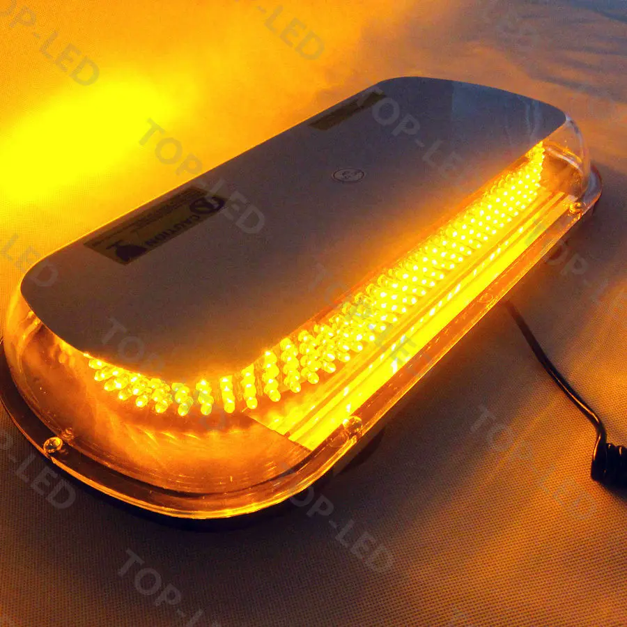 

17" 336 LED Emergency Hazard Warning Beacon Tow Truck Roof Strobe Light Bar Amber Flashing Lamp Yellow