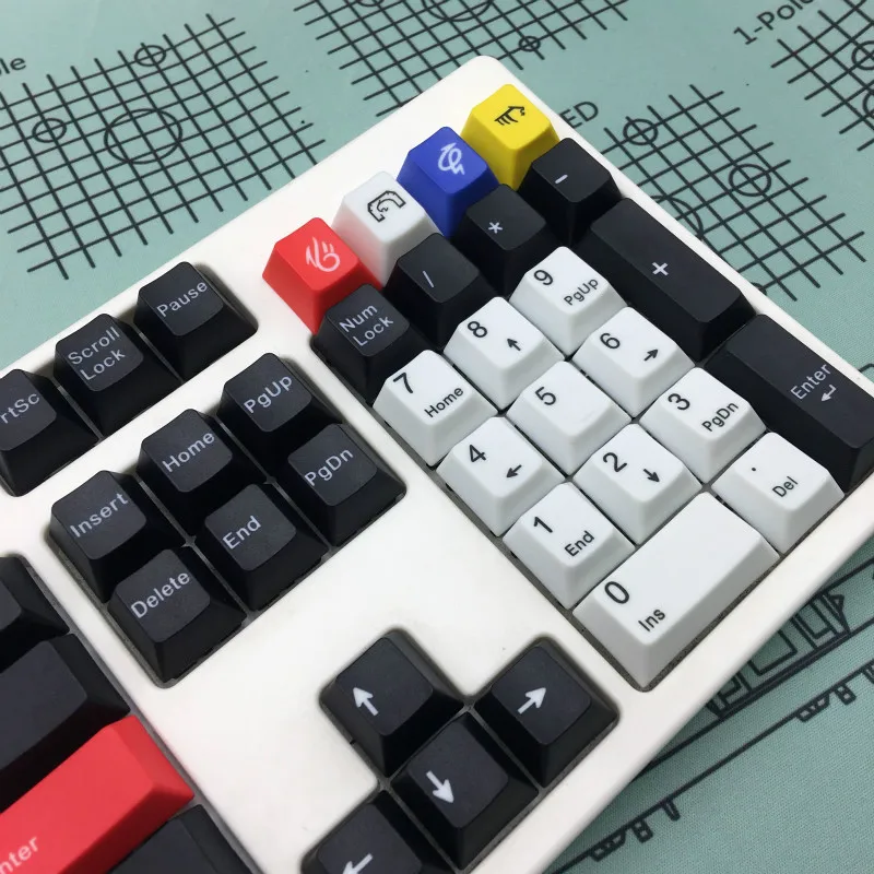 5-Surfaces dye sub keycap cherryprofile PBT это не механическая клавиатура, а просто keycap cherry profile pbt keycaps mechanical