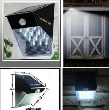 

12LED Solar Powered Motion Sensor PIR Wall Mount Garden Path Yard Door Light Lamp,outdoor lighting garden led solar lights