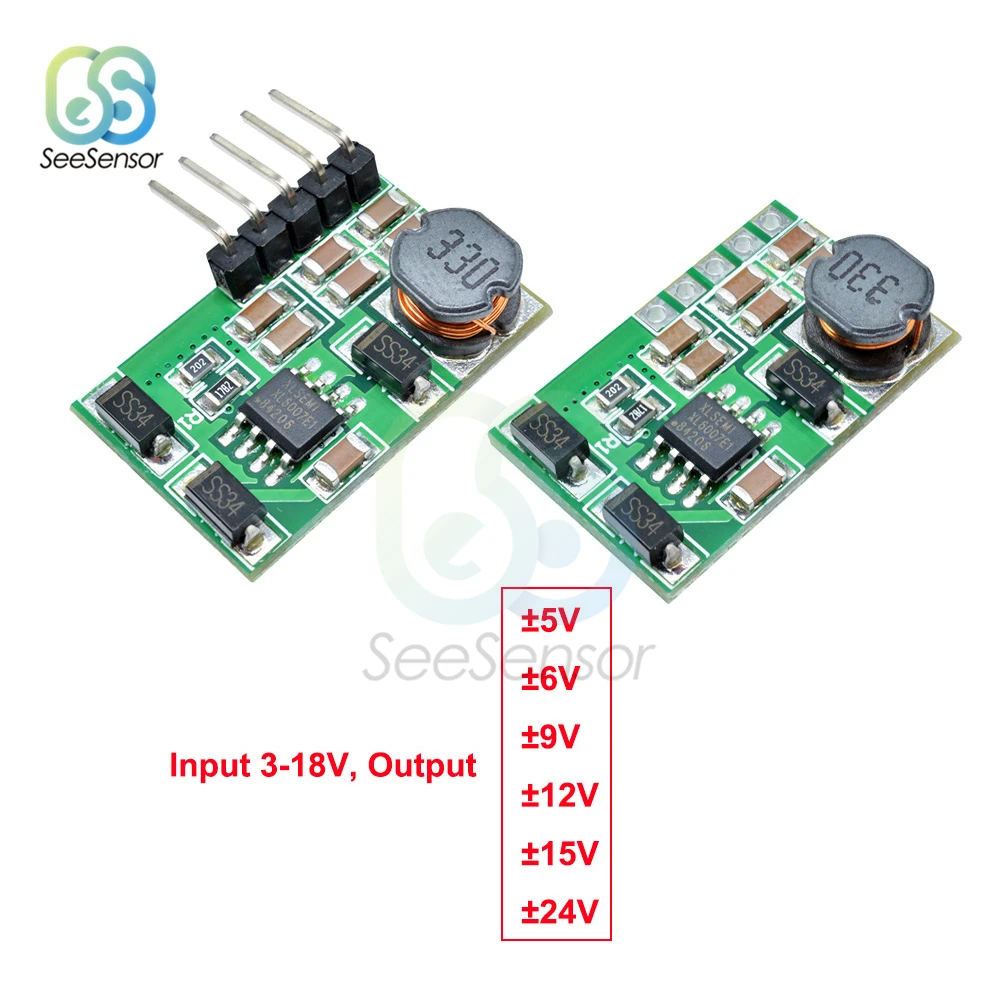 +- 5v 6v 9v 12v 15v 24v Positive Negative Dual Output Power Supply Dc ...