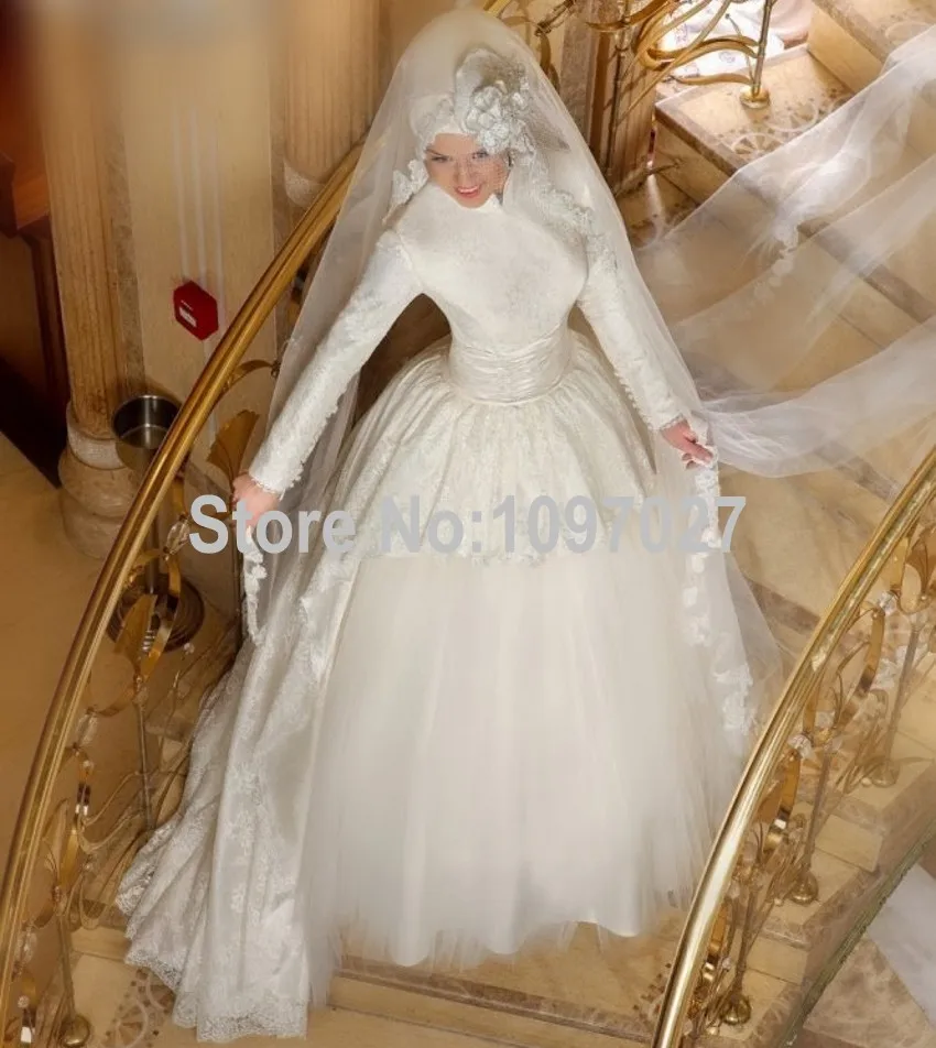 ball gown with hijab