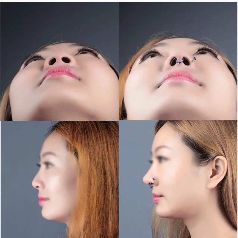  Nose Clipper Correction Beauty Up Invisible Massager Lifting Bridge Shaper Massage Tool No Pain Sha