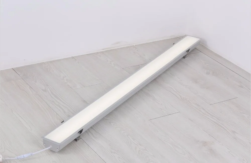 Linear com Clipes de Montagem Livre Shiping Led Recesso Luz Linear Linear Levou Luminária Lâmpada Led 9 linear levou luminária