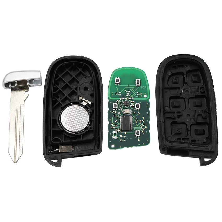 4+ 1/5 Кнопка Smart Remote Key 433 МГц 7953A для Chrysler 200 300 2011- с ID46 чип 7953A FCC: M3N-40821302