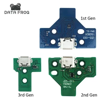 

Charging Board for Sony Playstation 4 Micro USB Charging Port Socket Board for PS4 Power Boards JDS-011 Power Socket 12pin 14pin