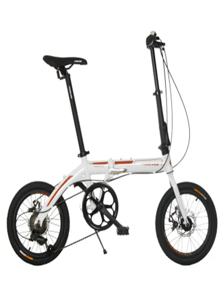 Perfect Folding Bicycle Aluminum Alloy 16 Inch 7 Speed Aluminium Front And Rear Disc Brake 5 Perfect Folding Bicycle Aluminum Alloy 16 Inch 7 Speed Aluminium Front And Rear Disc Brake 5