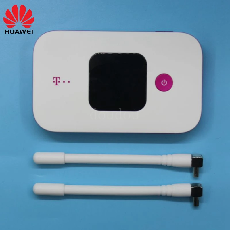 Unlocked New HUAWEI E5577 with Antenna 4G LTE Cat4 E5577Cs-321 1500 mahMobile Hotspot Wireless WIFI Router Pocket mifi PK E5573
